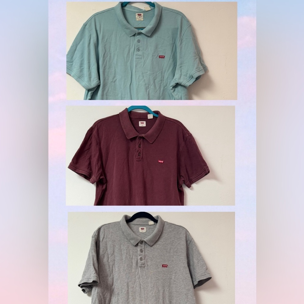 Levi's | Bundle‎ Men's Housemark Short Sleeve Polo Shirt XL XXL